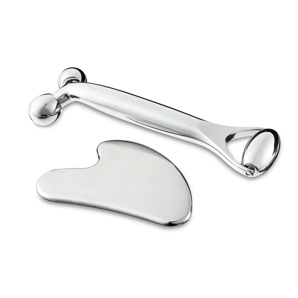 Equate Gua Sha and Face Roller, 2 Piece