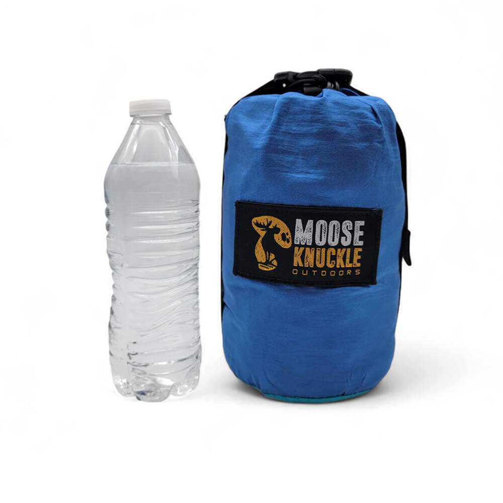 Mooseknuckle Outdoors Double Camping Hammock (Blue)