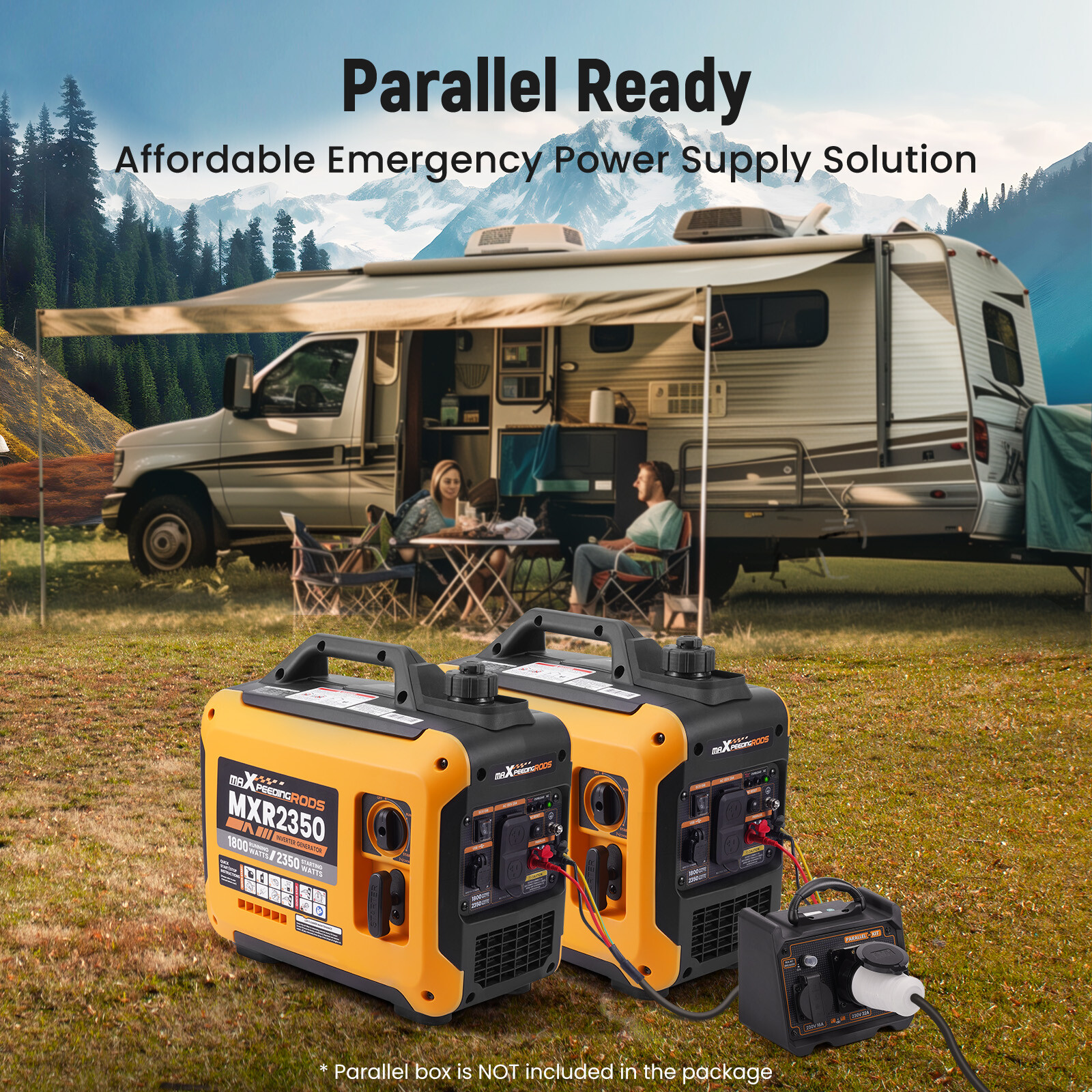 Portable Inverter Generator Quiet Gasoline/LPG Powered 2.3KW 3.5KW 4KW 5.5KW