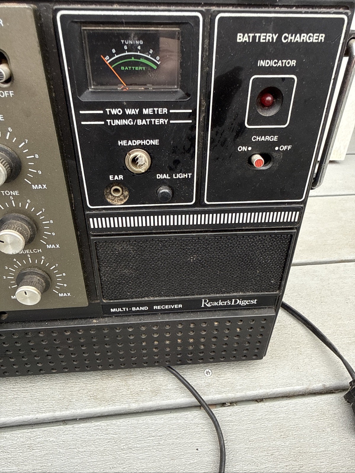 Vintage Readers Digest Multi-Band Radio Model RECEIVER RDA-127 Works No Strap