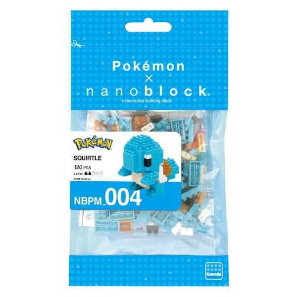 Squirtle "Pokémon" Nanoblock