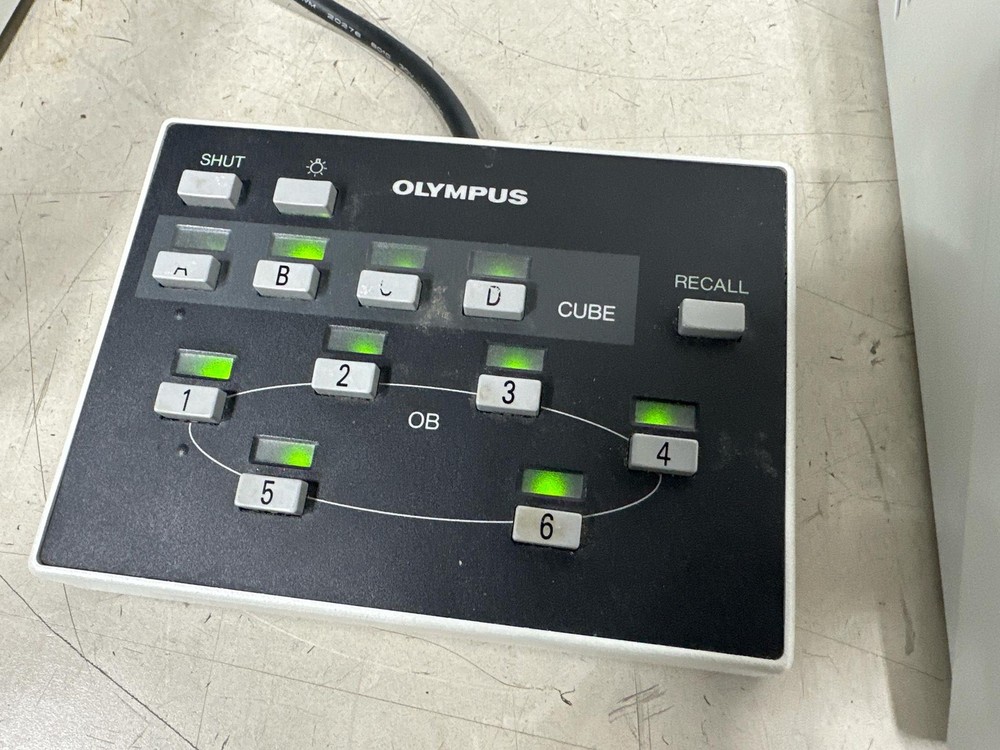 Olympus PROVIS AX70 Compound Fluorescent Microscope AX70TRF U-MCB U-PS U-HSTR ++