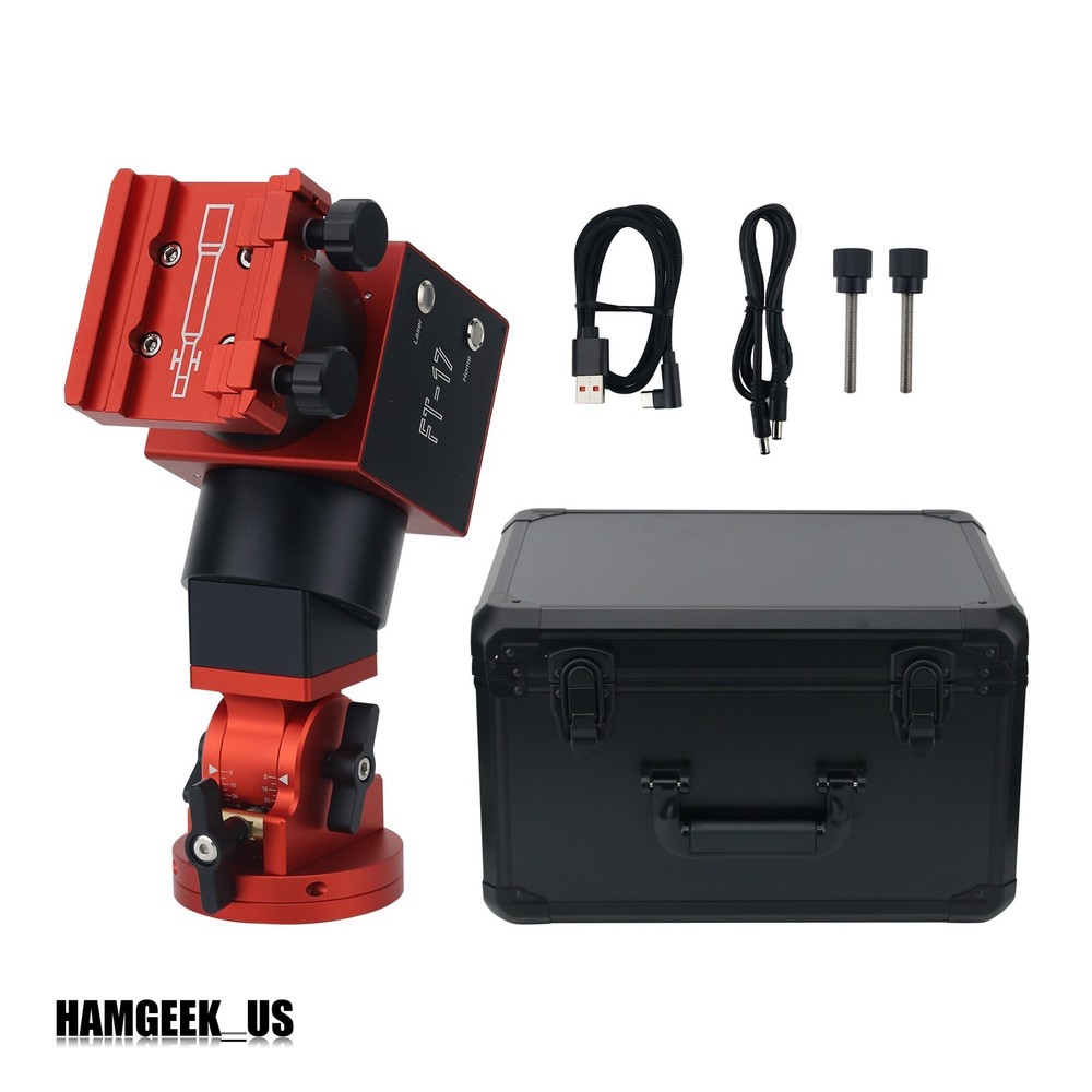 AstroFrog FT-17 Equatorial Mount Theodolite Patent Mechanical Limit Function ham