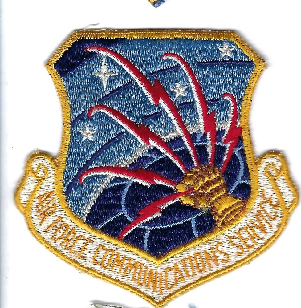 PATCH USAF COMMUNICATIONS SERVICE ACS  SCOTT AFB