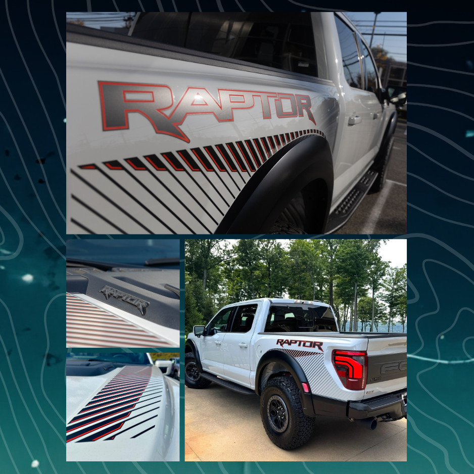2024 F-150 Raptor PPF Graphics Decal Set