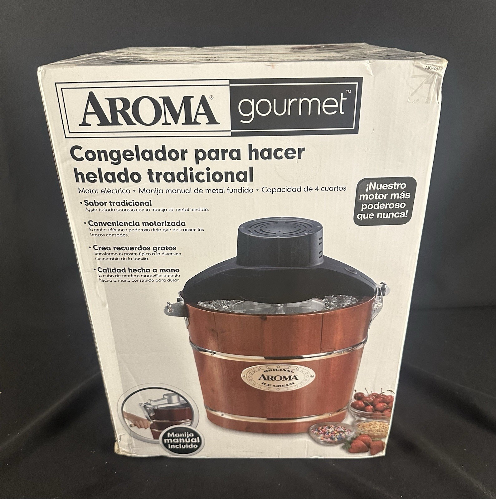 Aroma Gourmet Traditional Ice Cream Maker