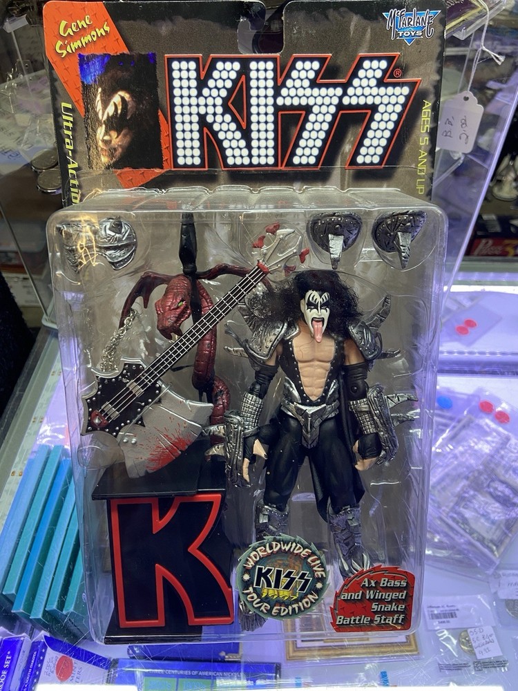 Kiss Action Figures, 4 Pc Set