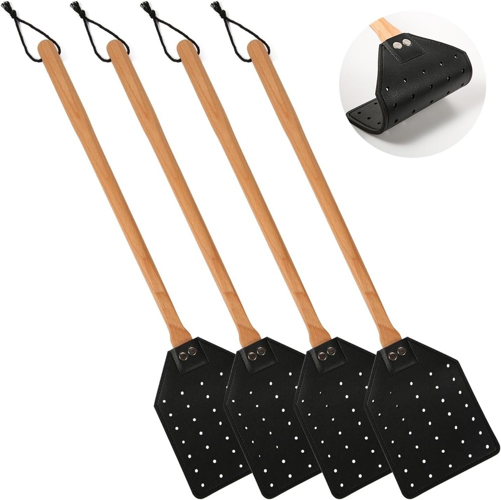 Fly Swatters Leather Heavy Duty Manual