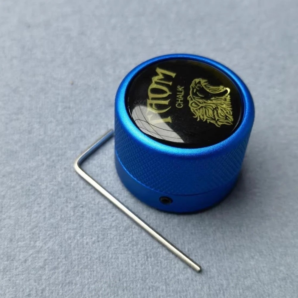 TAOM Chalk Holder round Shaped Practical Tool Billiards Accessories Magneti