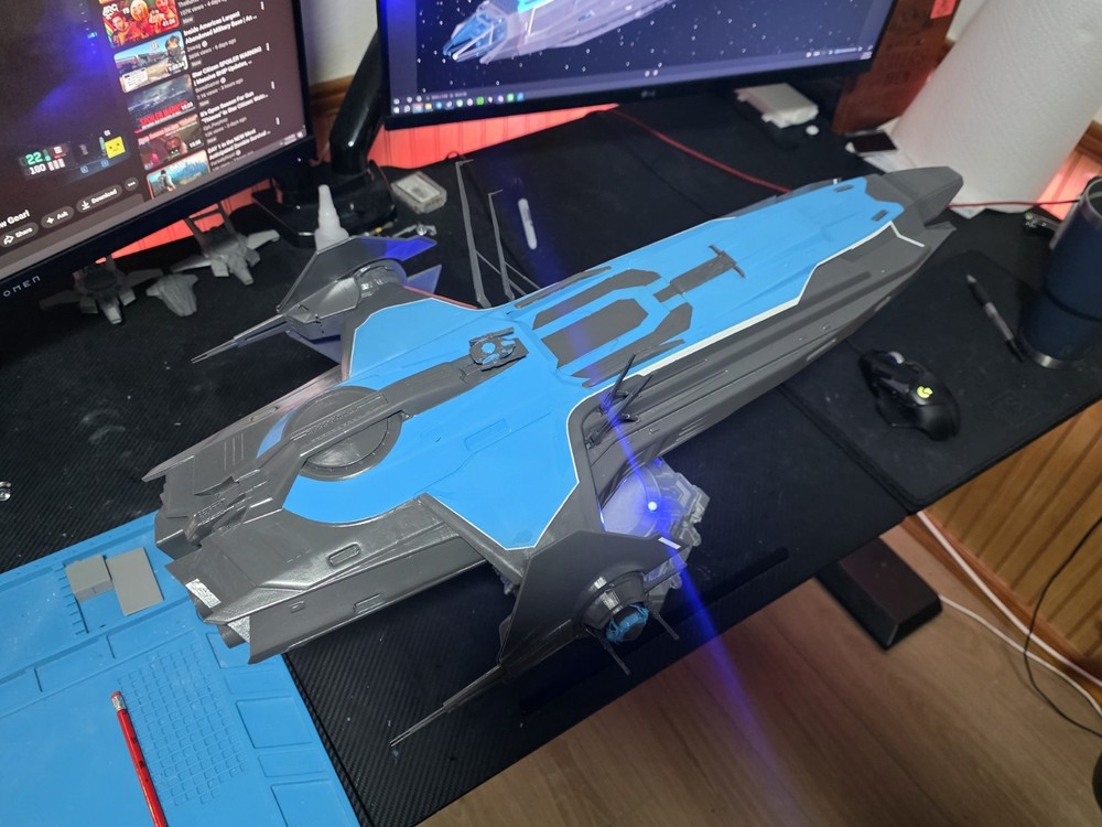 Carrack Space Ship Model