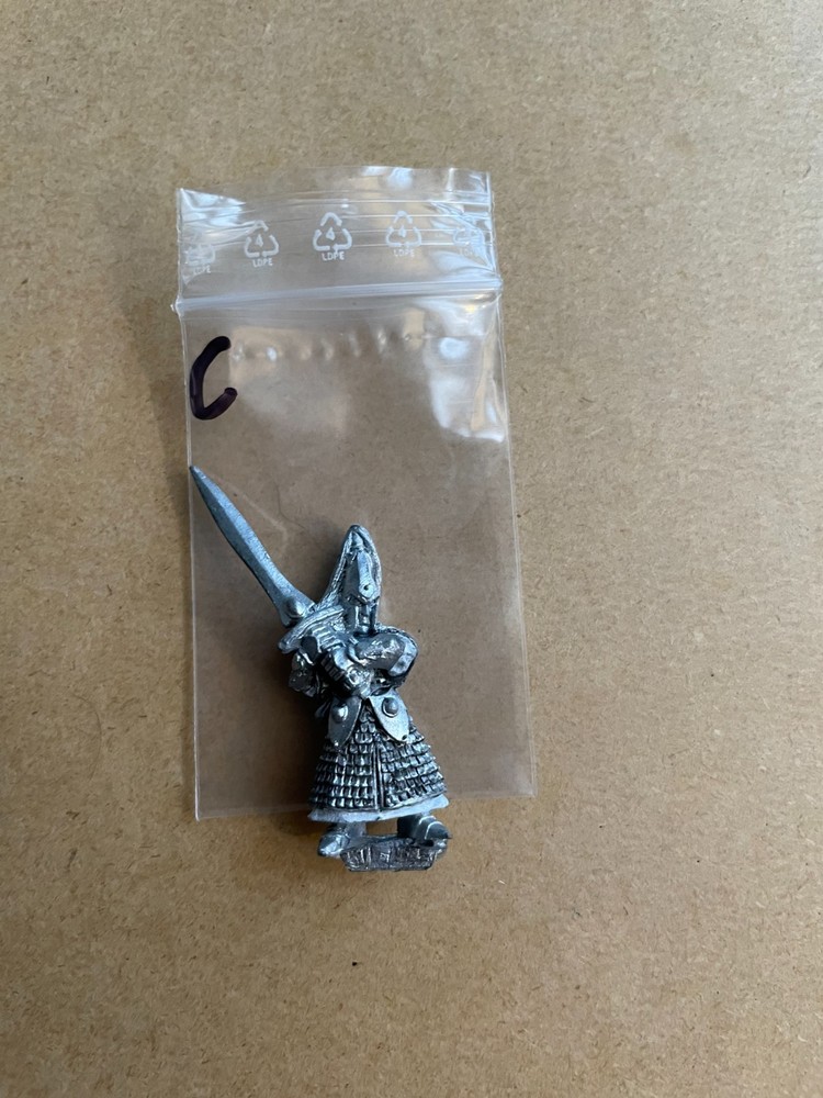Warhammer High Elves Swordmaster metal