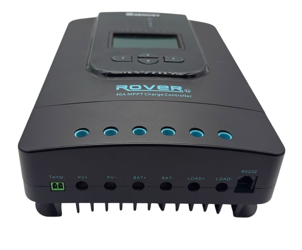 Renogy Rover LI 40A MPPT Solar Charge Controller RNG-CTRL-RVR40 Bluetooth Ready