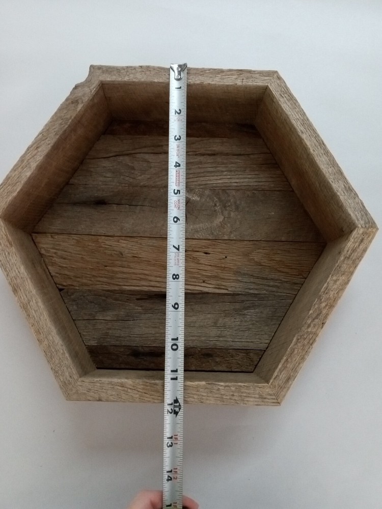 Handmade Barn Wood Tray Display