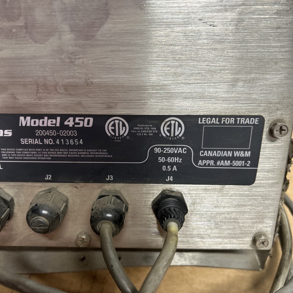 GSE Scale Systems 450 Digital Weigh Indicator Screen #g4