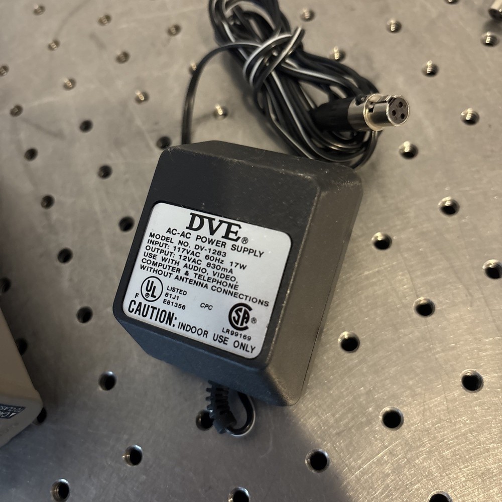 COHU 4815-2000 Solid State Camera w/ DC Power Supply