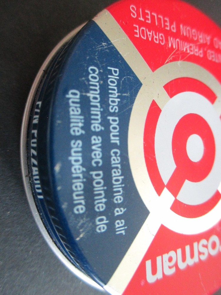 Crosman Pointed Lead Pellets .22 Caliber, PARTIAL Count Package C103