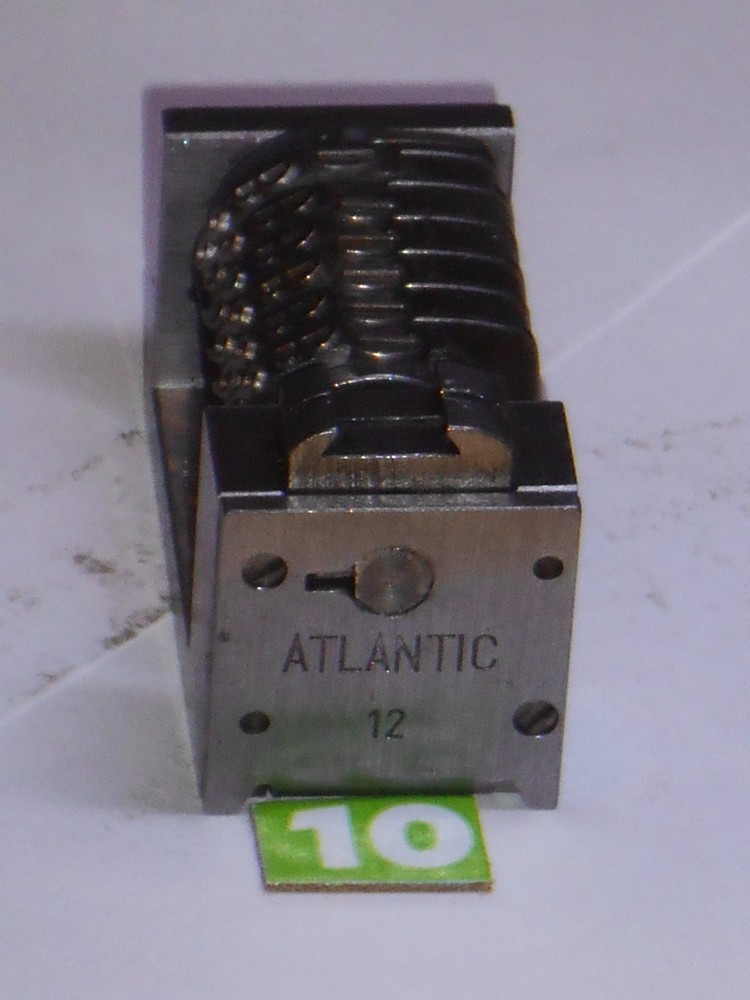 ATLANTIC| Reverse letterpress numbering machine | 10G