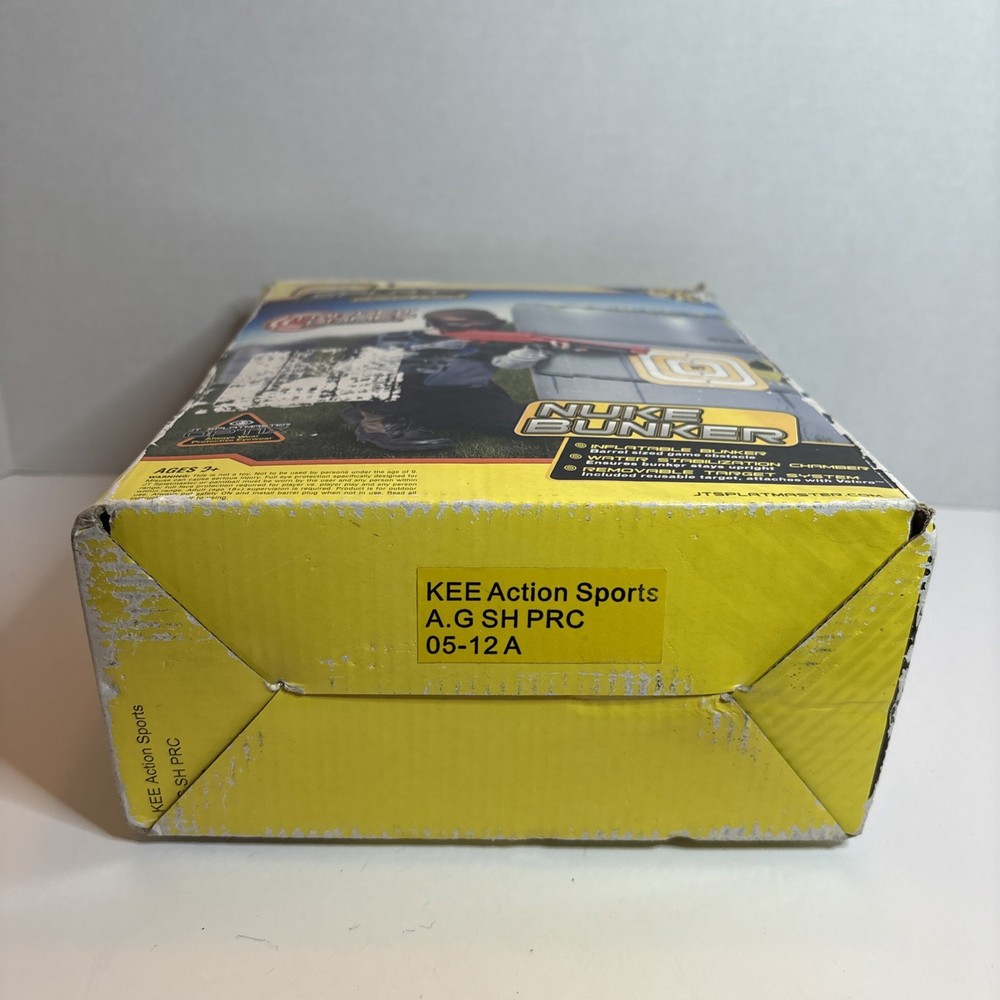 JT Splatmaster Inflatable Nuke Bunker ( Rare )