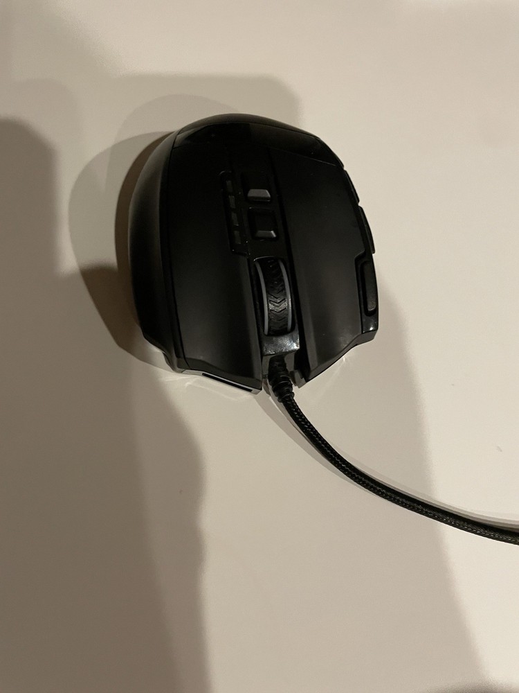 Redragon Wired Optical Gaming Mouse Black Ergonomic 8 Programmable Buttons