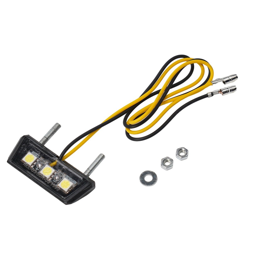 LED License Plate Light for Motorcycles Easy Installation and Longevity