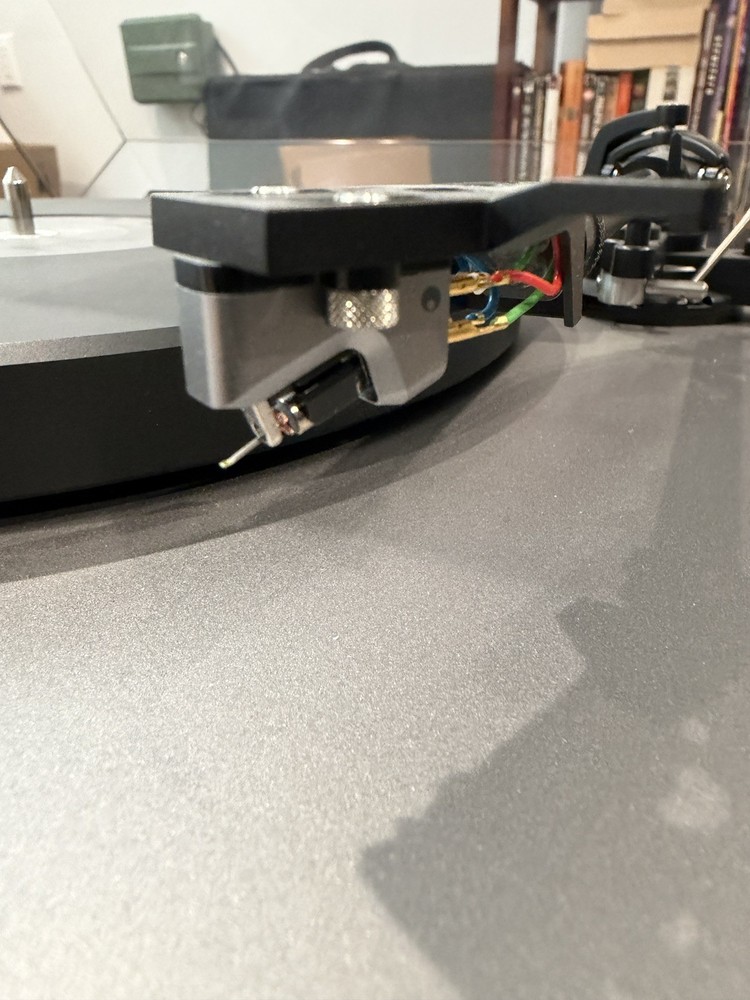 Cambridge Audio Alva TT V2 Turntable with preamp and Bluetooth functionality.