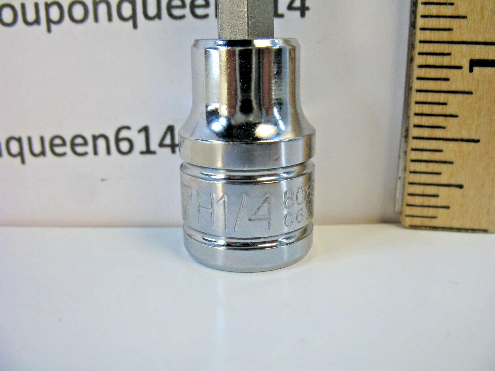 KOBALT 80863-0622, 3/8" Drive Ball Hex Bit Socket Long 1/4" - Brand New