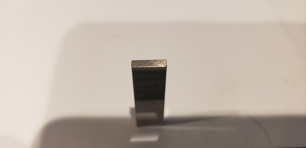 .1006" Fowler Rectangular Steel Gage Gauge Block.