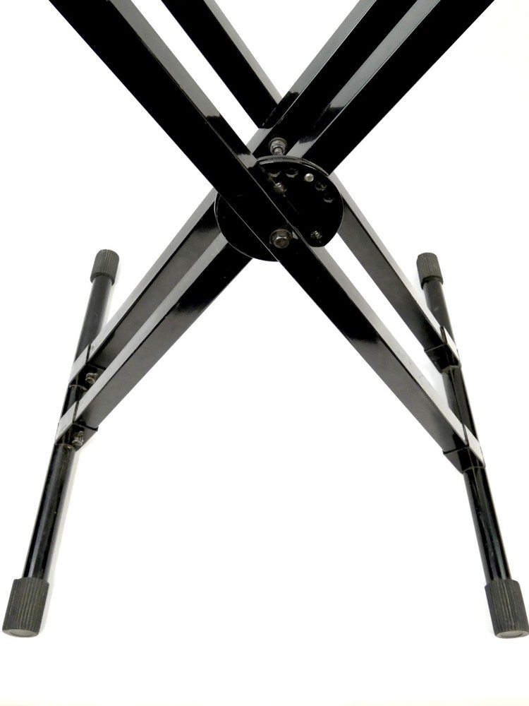 Stukture Double-Braced Quick Release Adjustable Folding Keyboard Stand