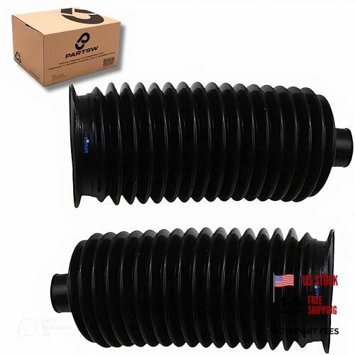 2 Pc Rack & Pinion Bellow Boots Kit