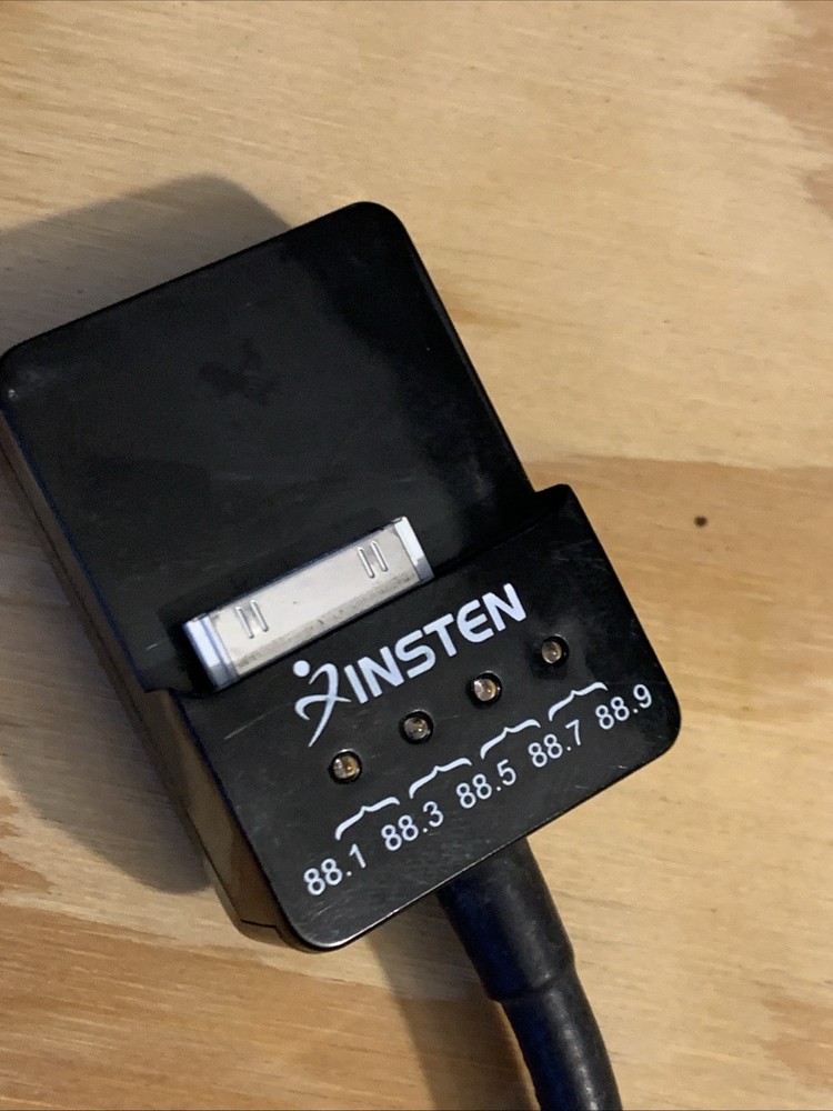 INSTEN Wireless Plus FM Transmitter Charger for 30 Pin iPod