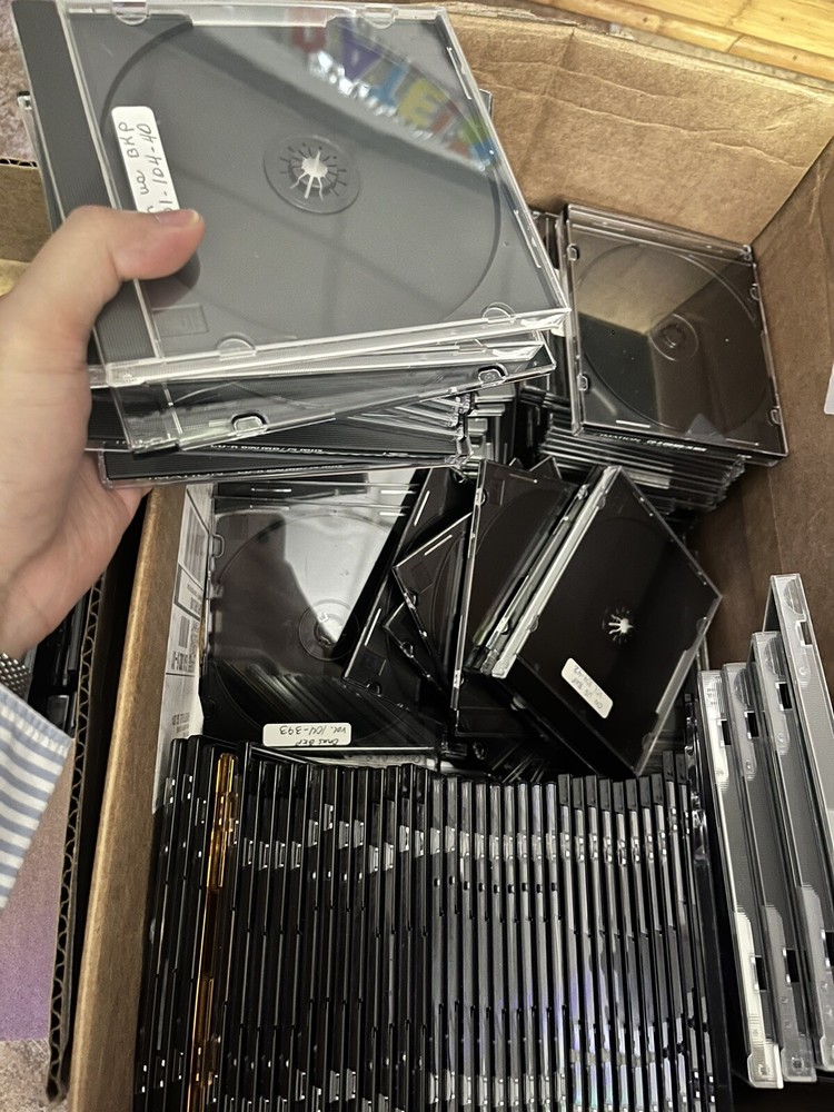 🔥🔥🔥 STANDARD CD Case Lot 100x USED **READ DESC**