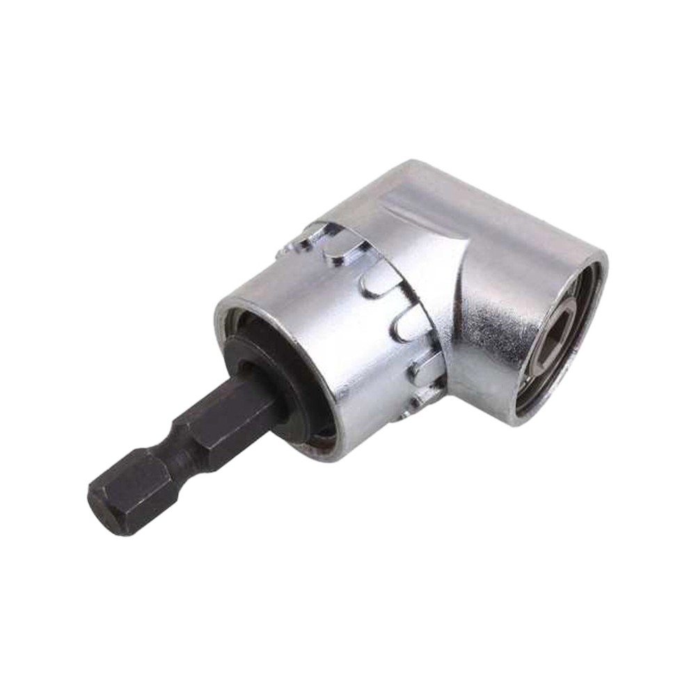 105 Angle 1/4 " Extension Hex Drill Bit Screwdriver Socket Holder Adaptor New
