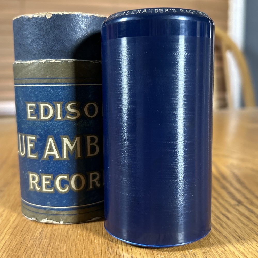 Edison Cylinder Record Alexander's Ragtime Band 1864 (Banjo) Van Epps Untested