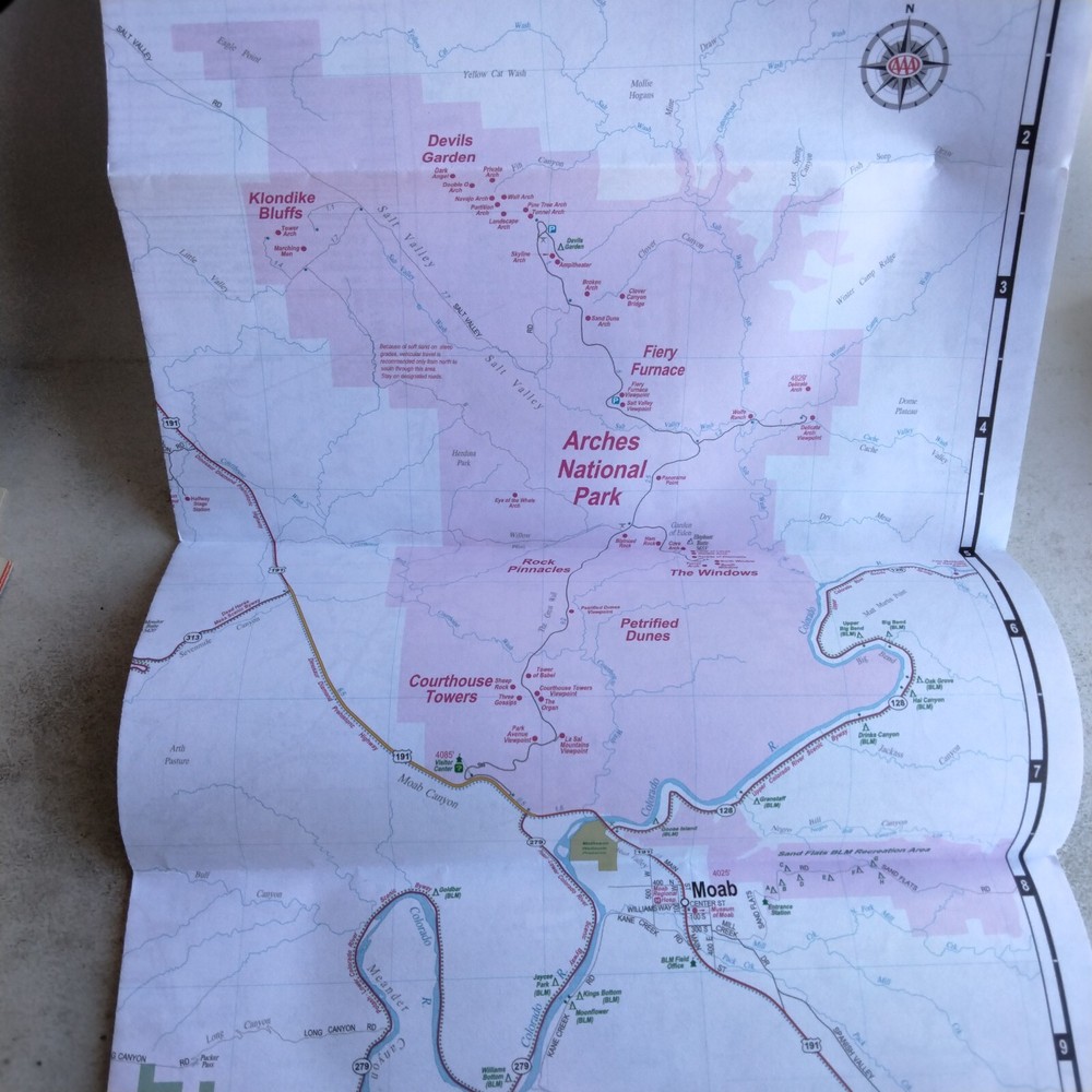 Southern Utah Sectional Map AA 2014