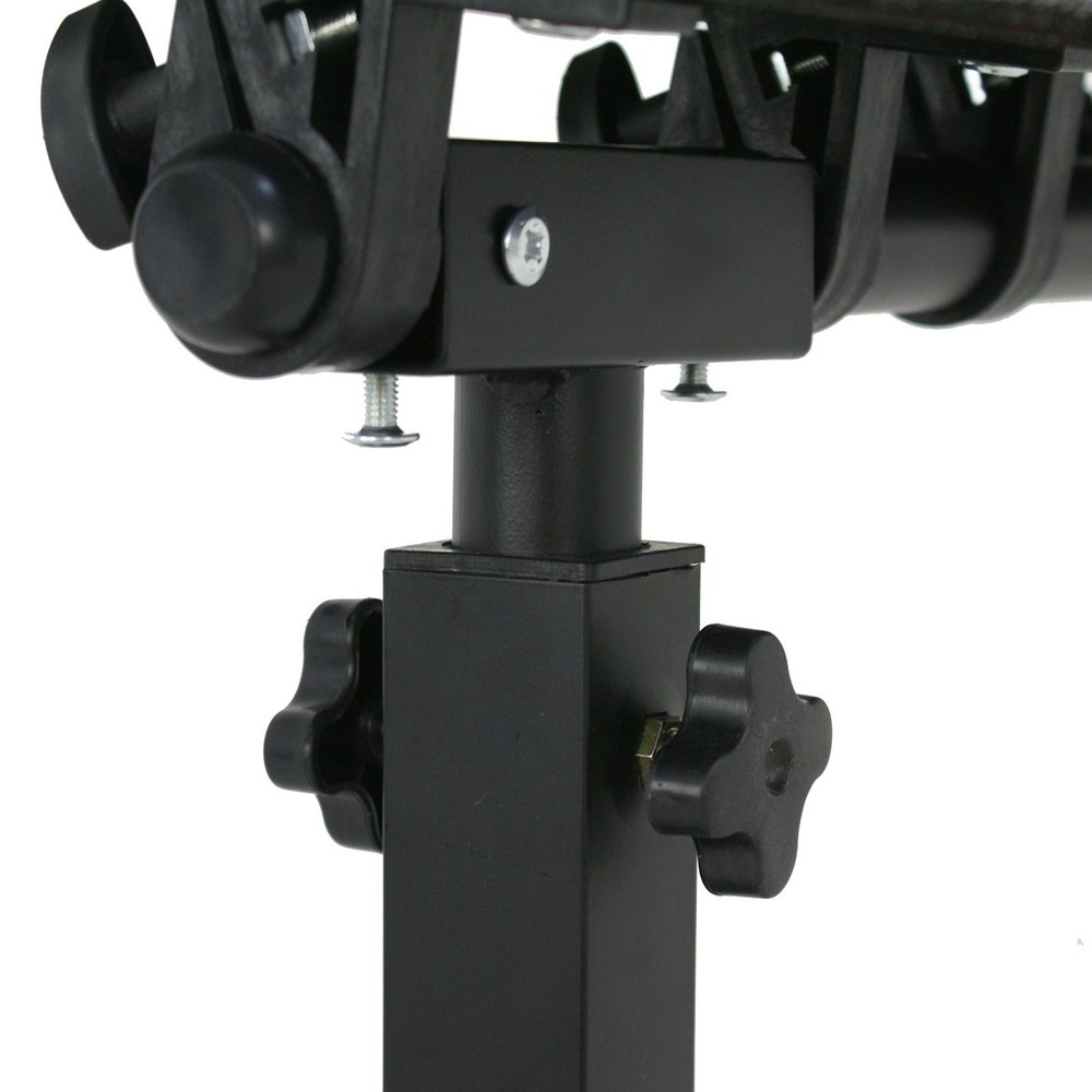 Adjustable Laptop Notebook Rolling Table Desk Stand Tiltable Tabletop W/ Casters