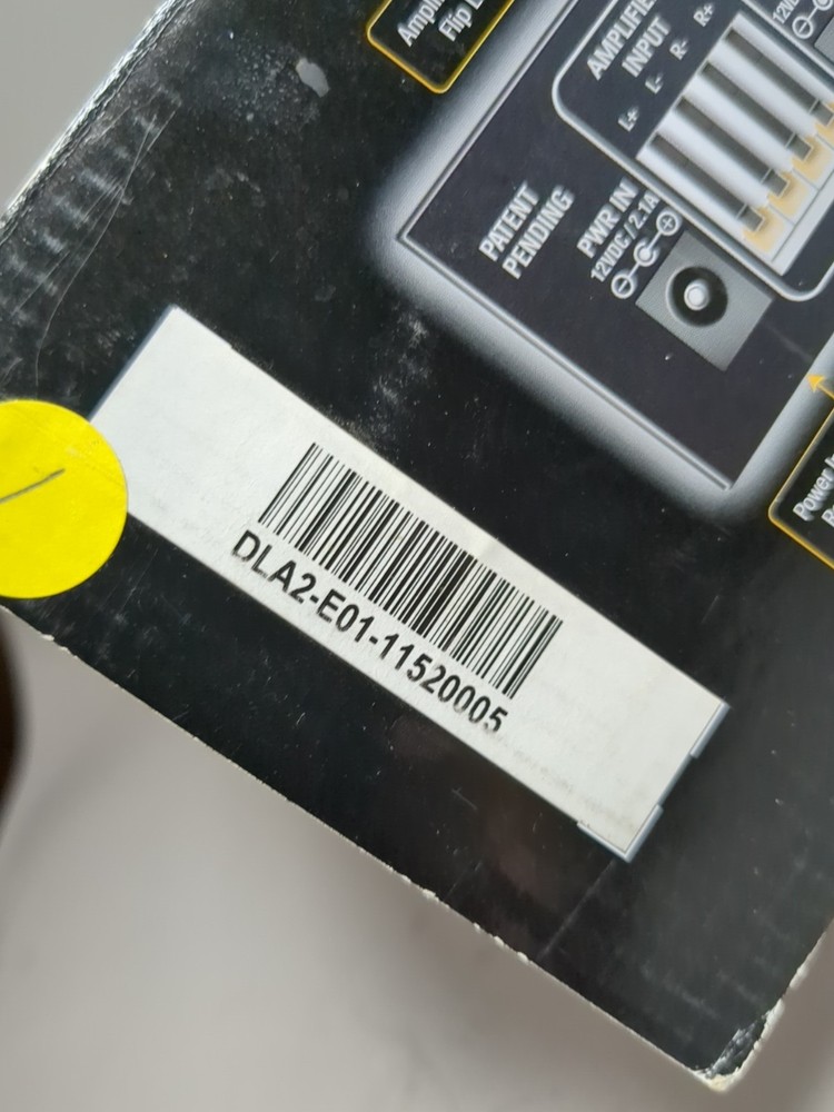 ATON DLA2 Multi-Zone 2-Room Speaker Selector RF Remote 200ft Open Box