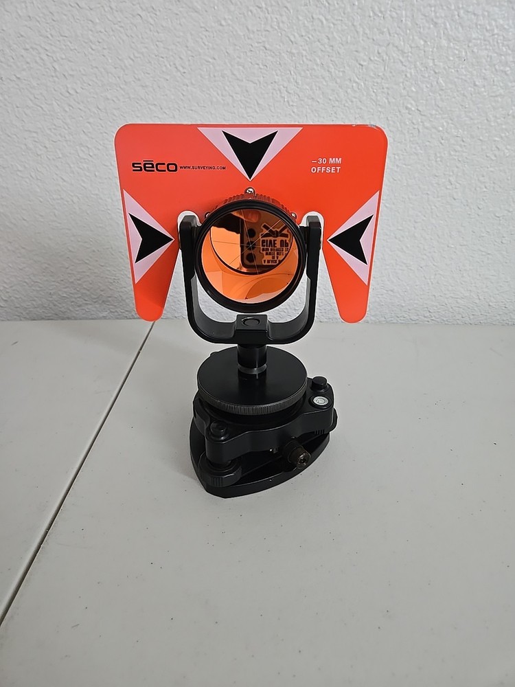 SECO Traverse BackSight Kit -30MM Offset Excellent Condition 2159-04-BLK Trimble