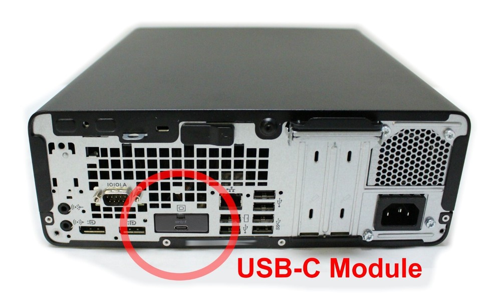 USB-C Module HP EliteDesk 705 G4 SFF Data Transfer