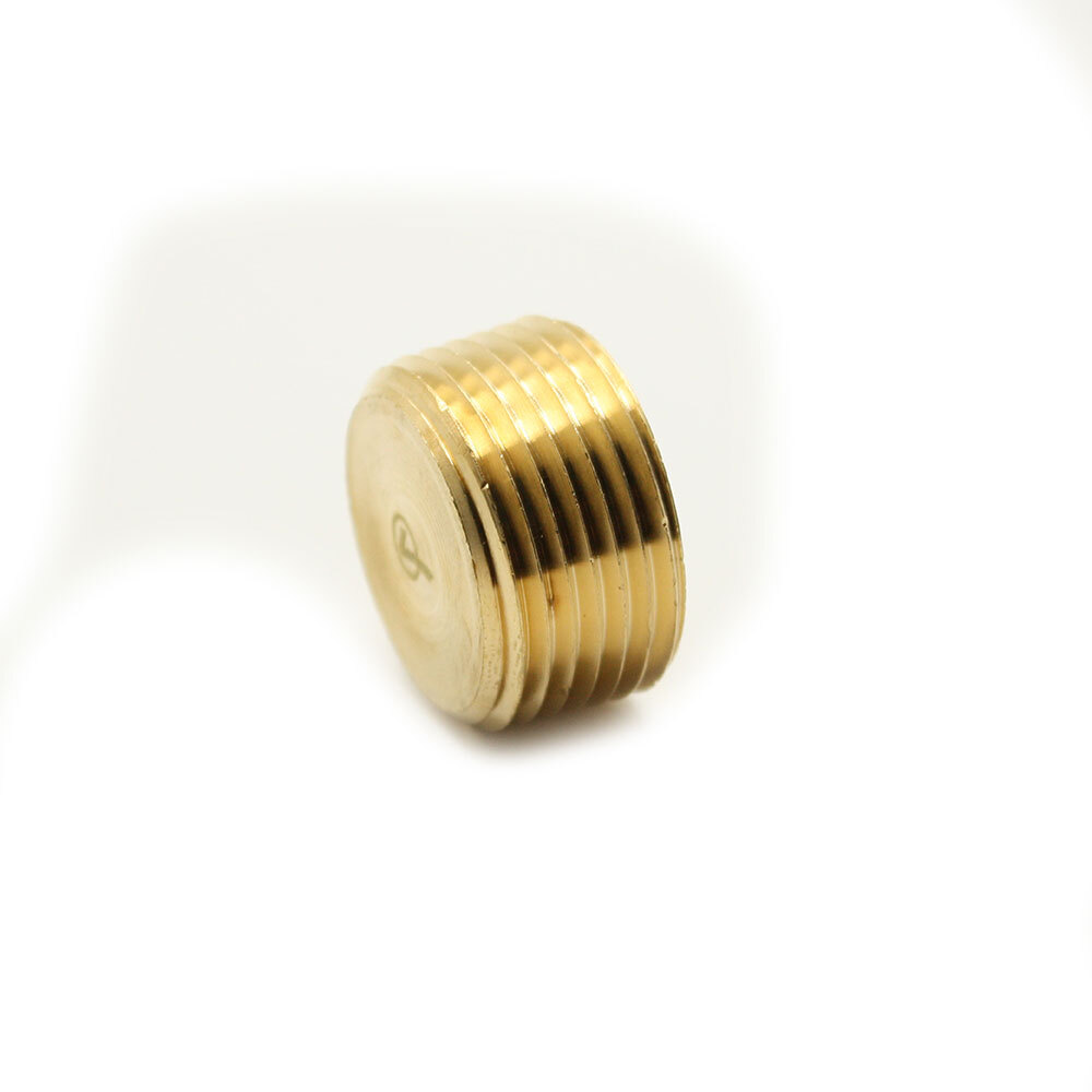 Thrifco 5318116 1/4 inch Brass Countersunk Plug
