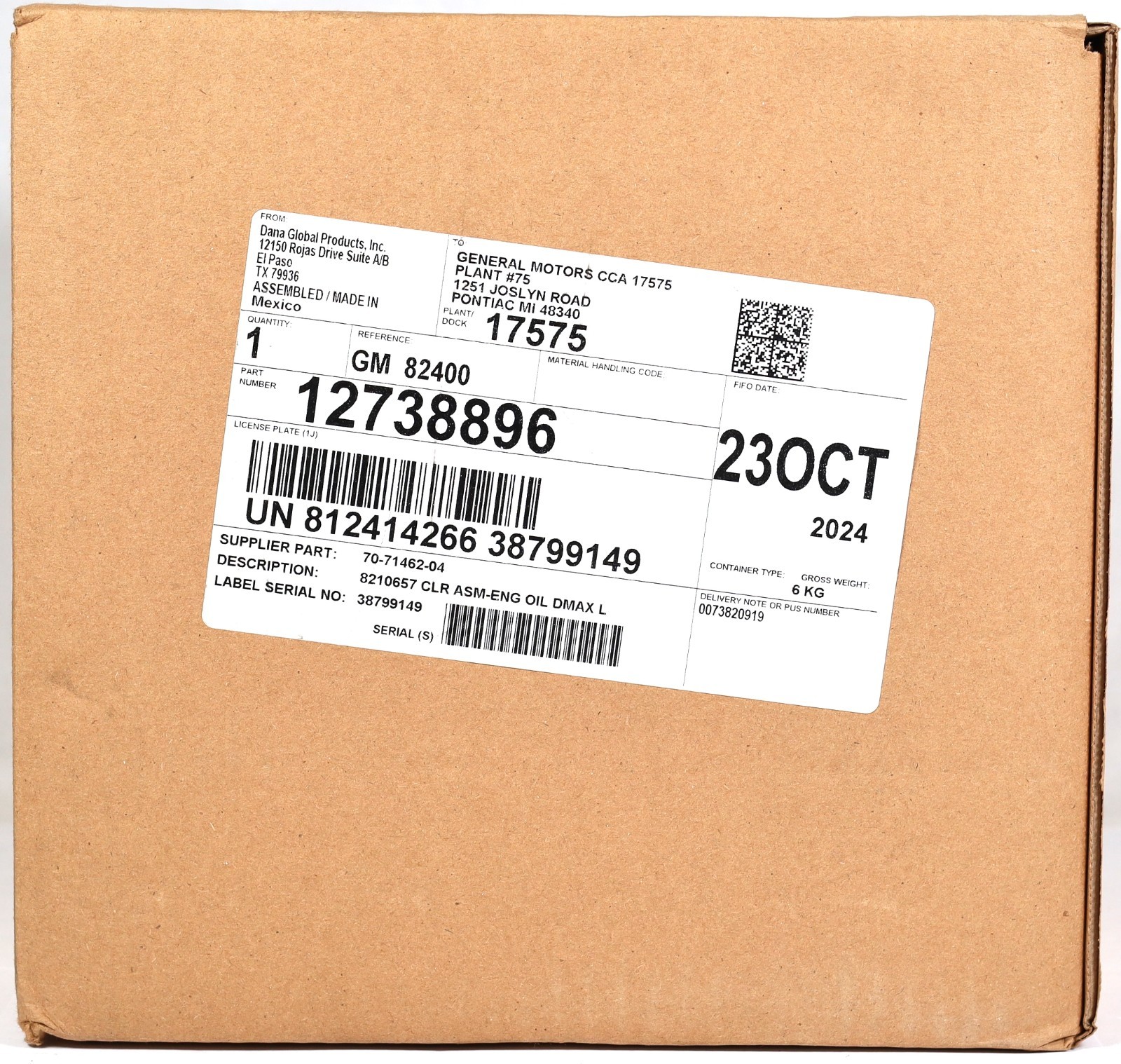 GM High-Flow Oil Cooler Upgrade Kit 2001–2019 Duramax Diesel LB7 LLY LBZ LML L5P