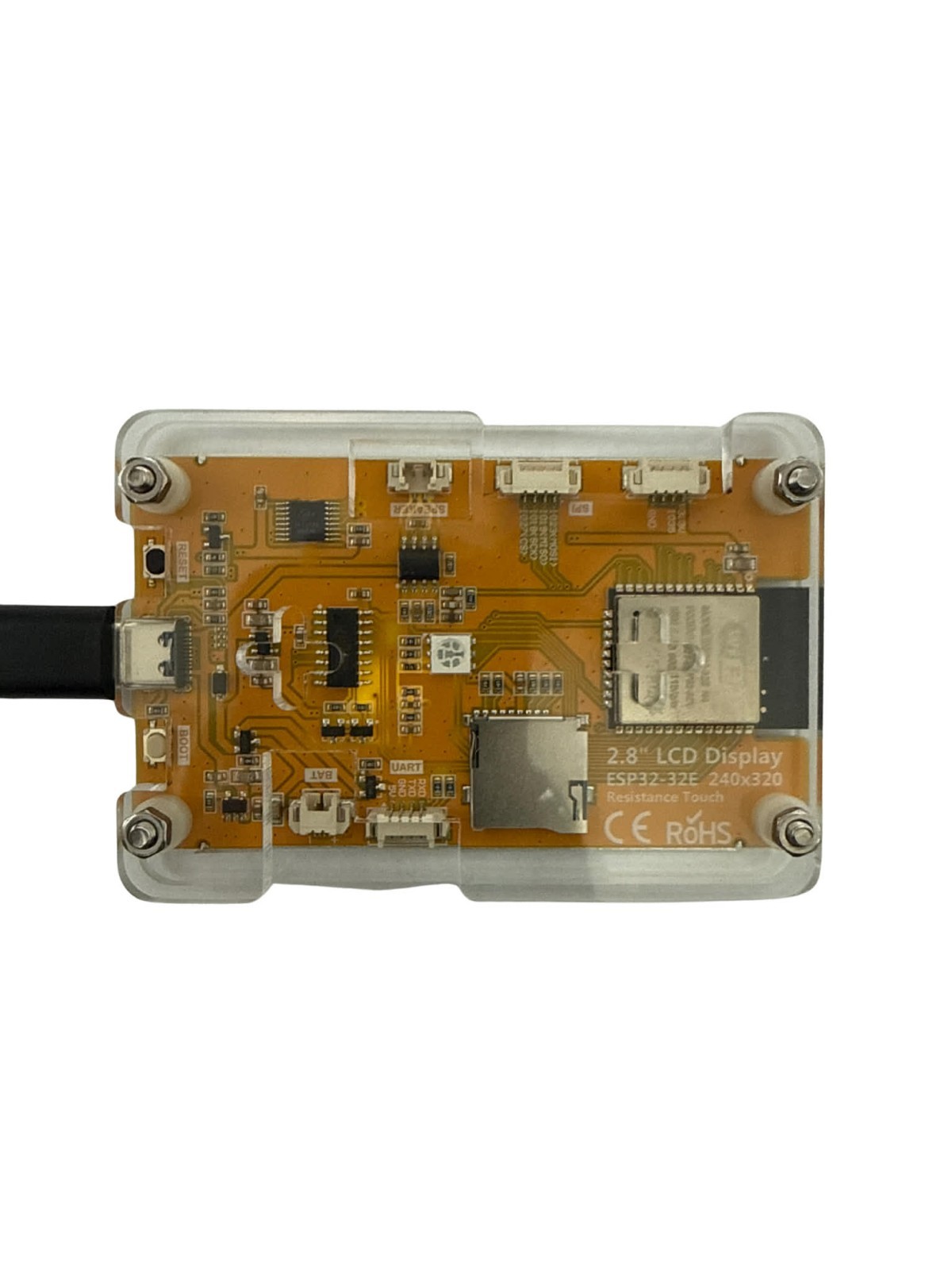 ESP32 CYD Marauder WiFi Bluetooth Sniffer Touch Screen w/ Case (NEW UPDATE)