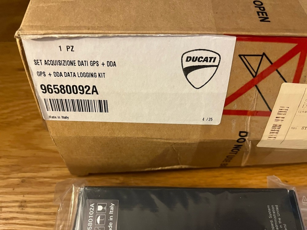 Ducati GPS + DDA DATA LOGGING KIT - 96580102A - DATA ANALYZER WITH GPS PANIGALE