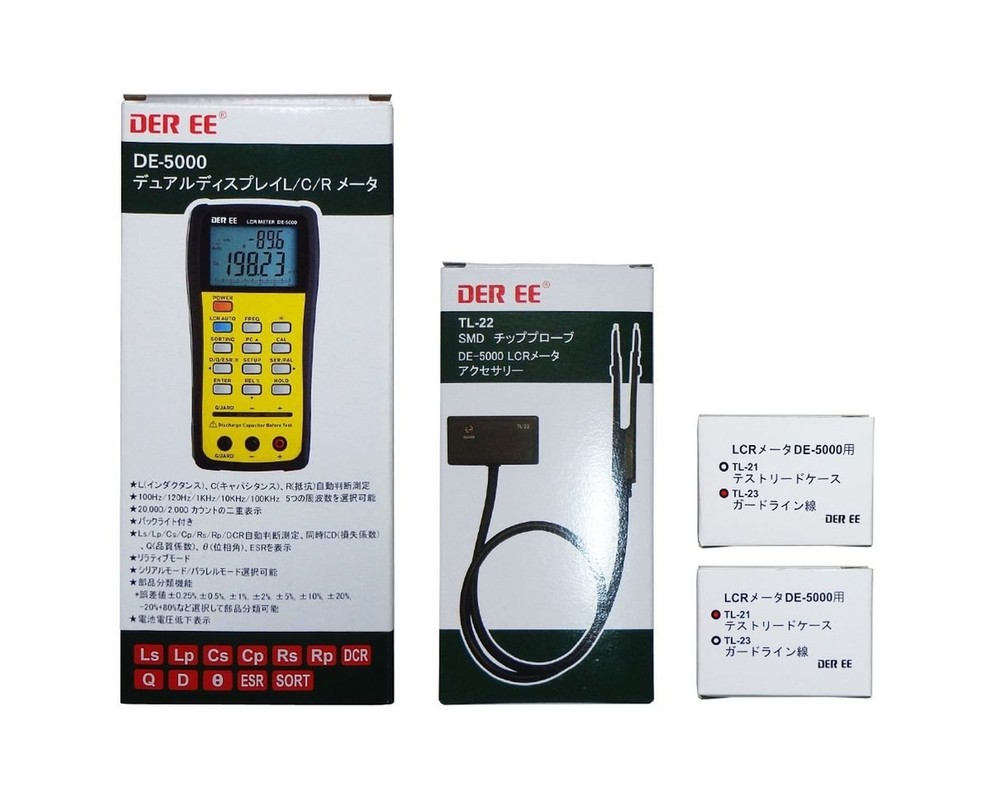 DE-5000 Handheld LCR Meter