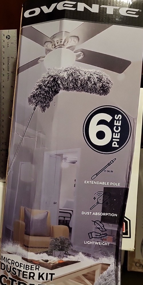 Ovente Microfiber Duster Kit