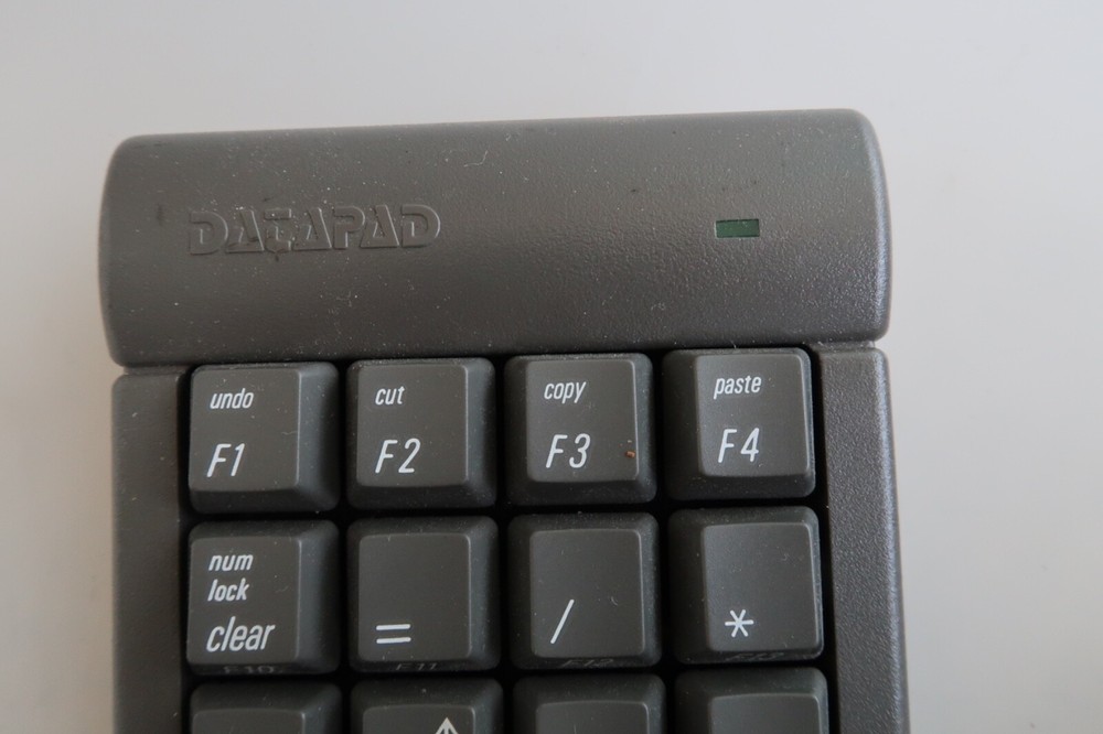 Datacomp Datapad Vintage Keypad Key Pad Number Pad Numeric Math Black MAC22