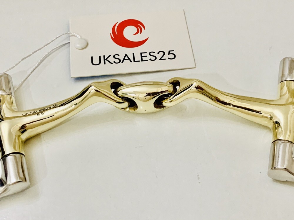 D-Ring Curved Snaffle Bit Angled Mouthpiece (UKSALES25®) *SAME DAY DISPATCH*