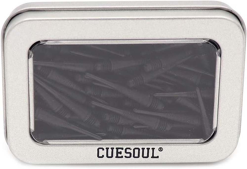 CUESOUL 100 Pieces Soft Tip Points for Soft Tip Darts