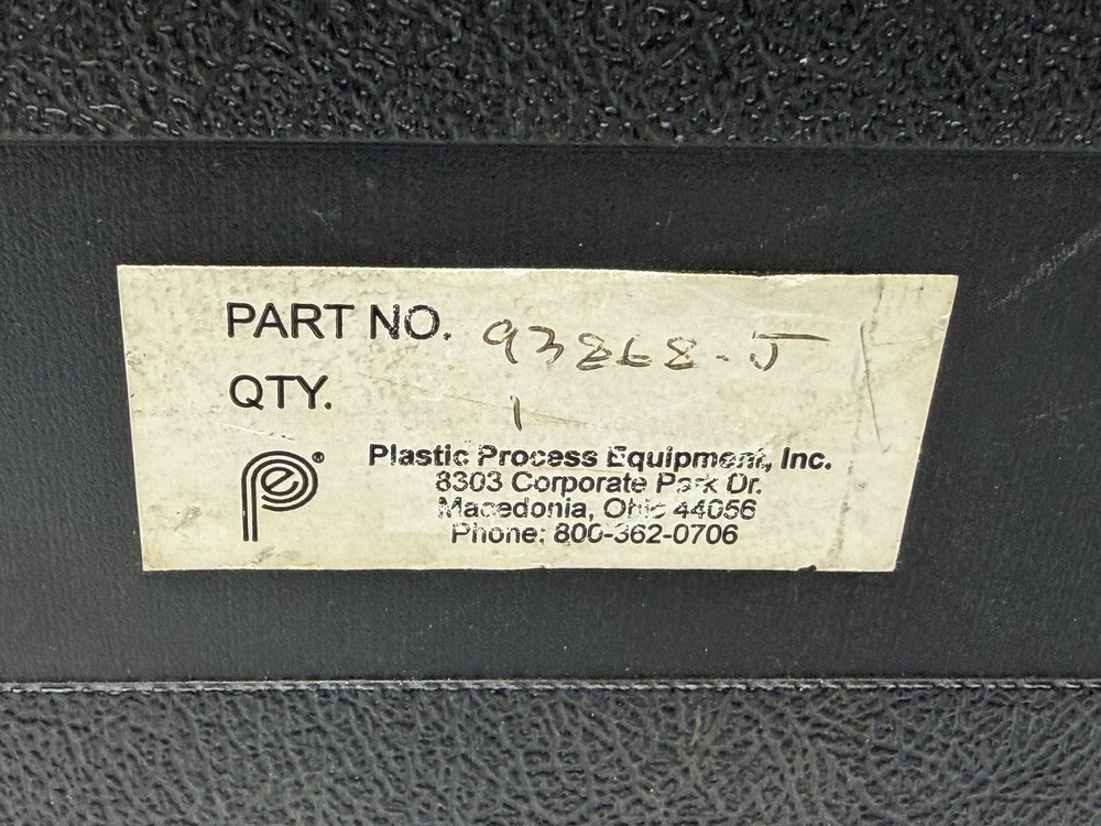 PLASTIC PROCESS EQUIPMENT 38663 TYPE J THERMCOUPLE THERMOMETER