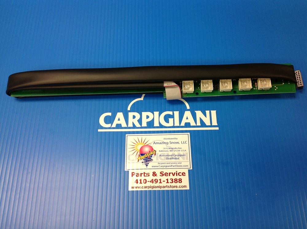 Carpigiani Parts Batch Freezer LB-302 Machine Push-Button Panel