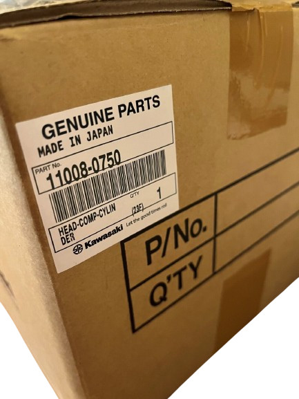 Kawasaki 2013-2014 KX250F Cylinder Head Genuine 11008-0750 New 11008-0750